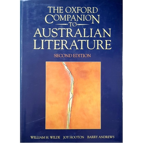 The Oxford Companion To Australian Literature