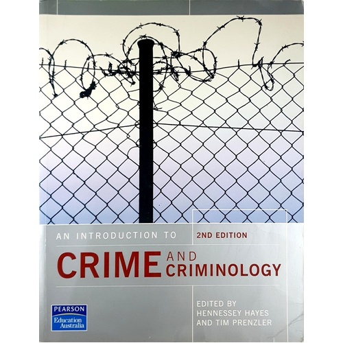 An Introduction To Crime And Criminology