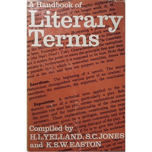 A Handbook Of Literary Terms