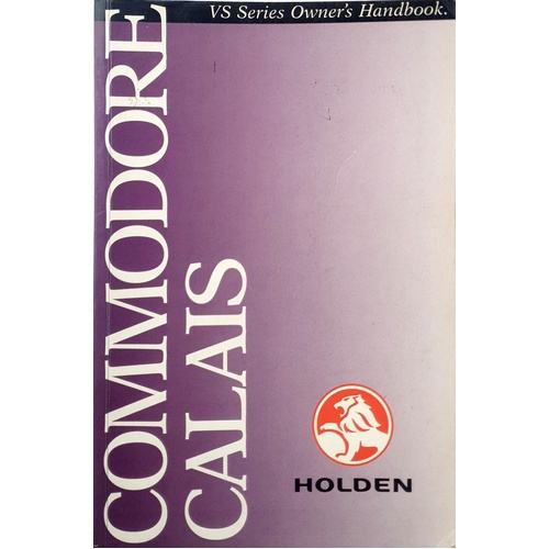 Commodore Calais. VS Series Owner's Handbook