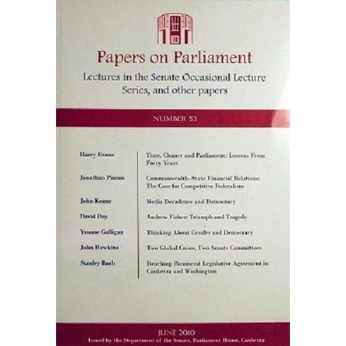 Papers On Parliament - No 53