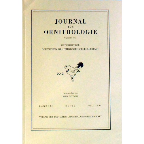 Journal For Ornithologie