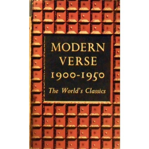 Modern Verse 1900-1950