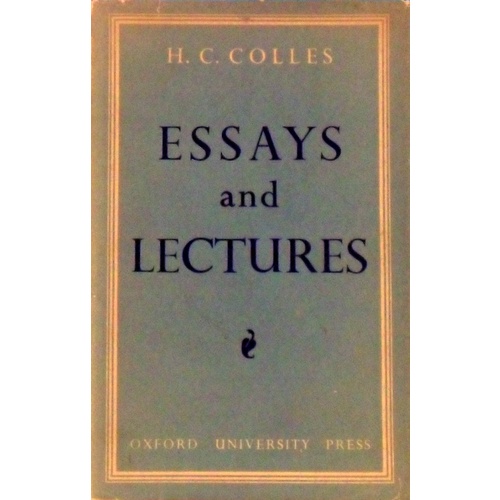 Essays And Lectures